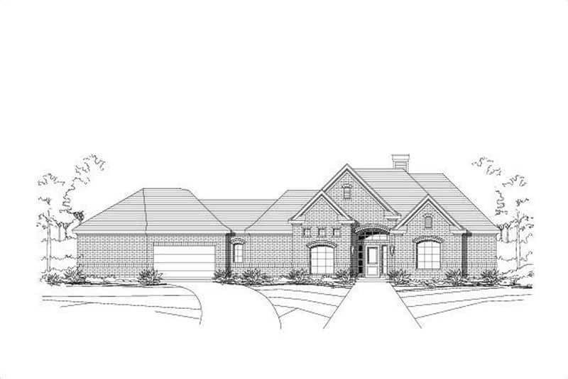 Main image for house plan # 16103