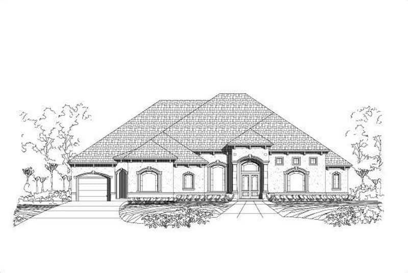 Main image for house plan # 16054