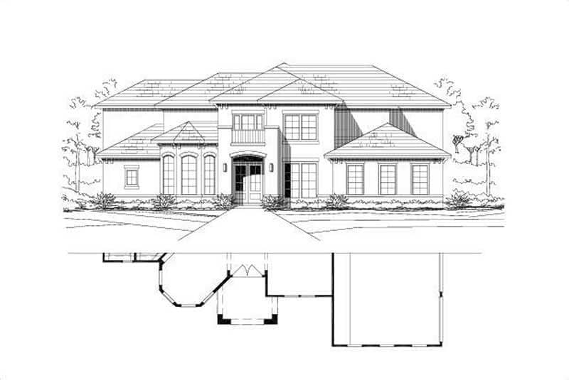 Main image for house plan # 16063
