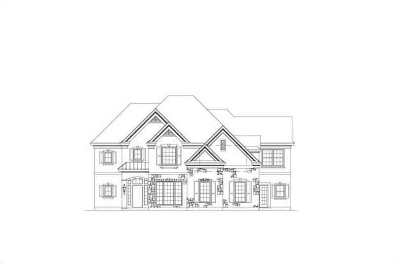 Main image for house plan # 15830