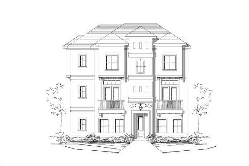 Main image for house plan # 16443