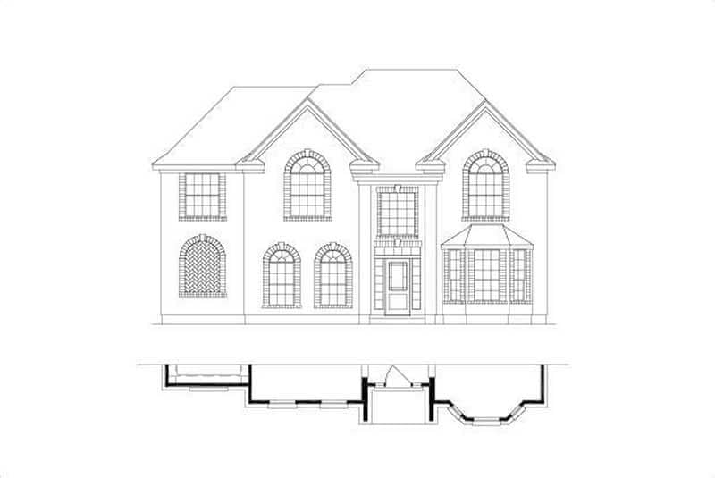 Main image for house plan # 16559