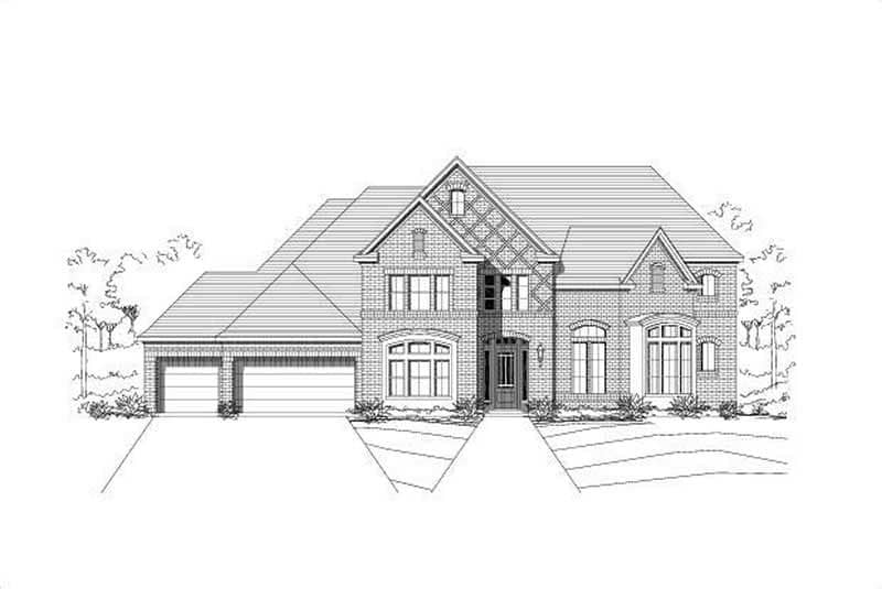 Main image for house plan # 16298