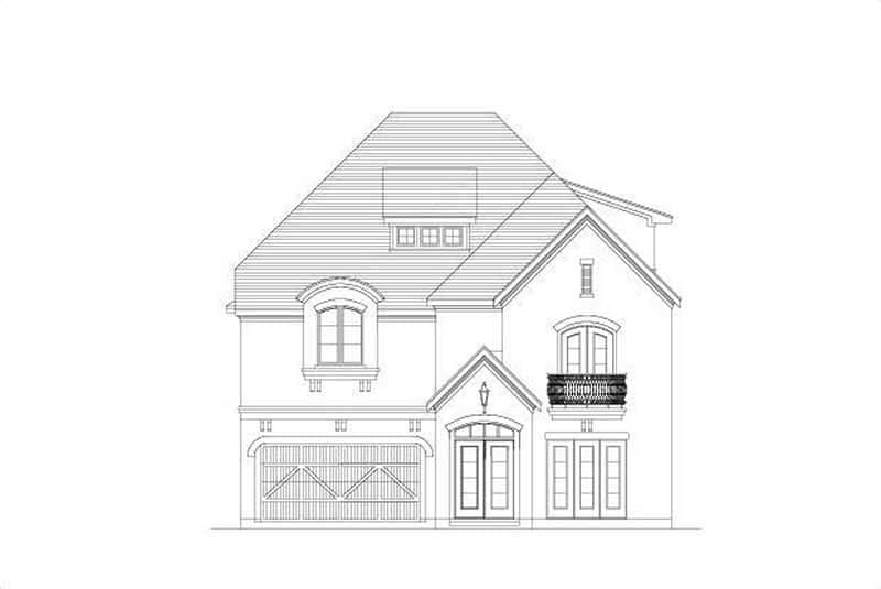 Main image for house plan # 16221