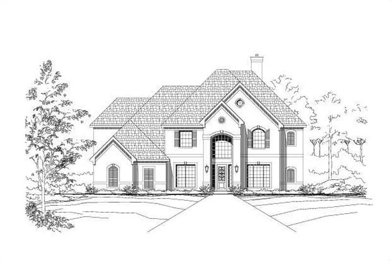 Main image for house plan # 16206