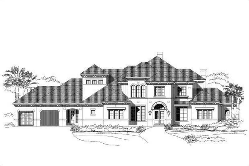 Main image for house plan # 16289