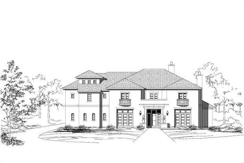 Main image for house plan # 16327
