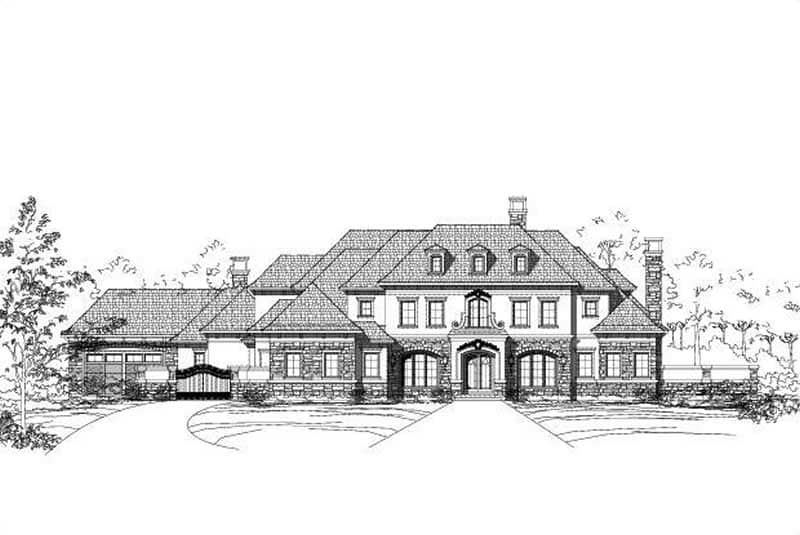 Main image for luxury house plan # 19074