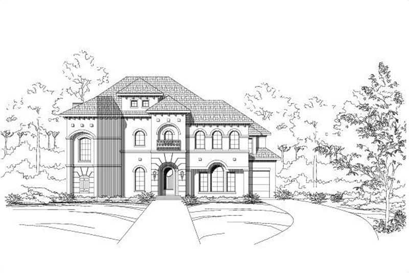 Main image for luxury house plan # 19075