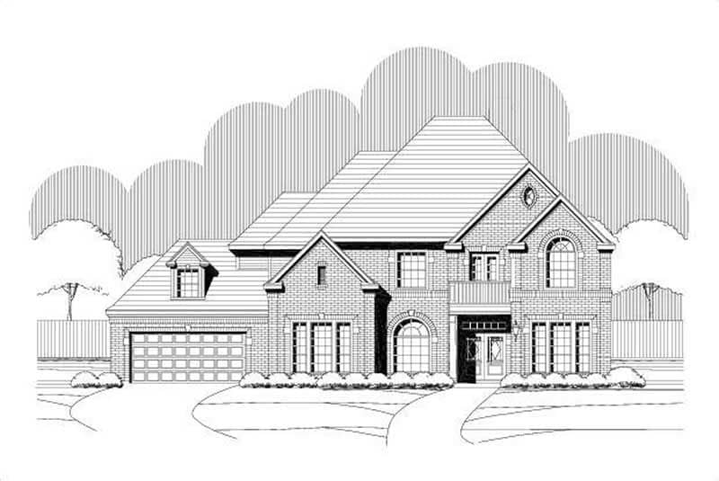 Main image for house plan # 19395