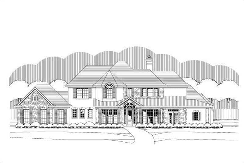 Main image for house plan # 19341