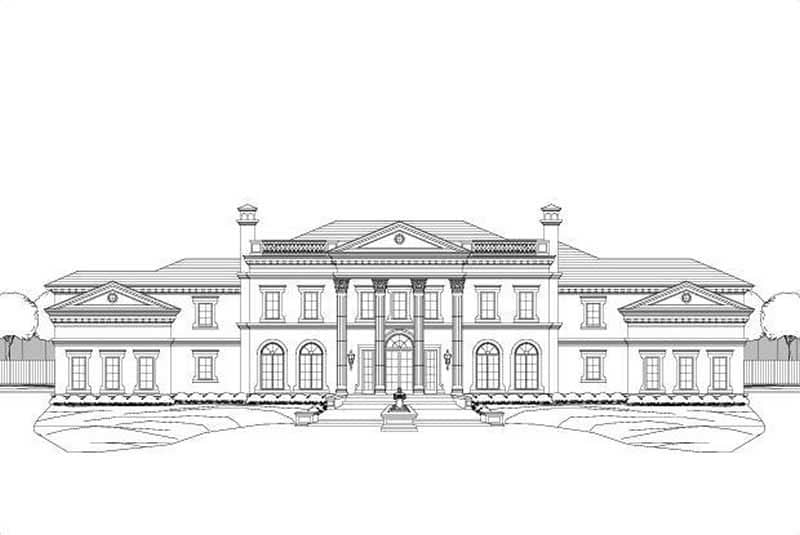 Main image for house plan # 19448