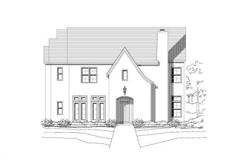 Main image for house plan # 19182