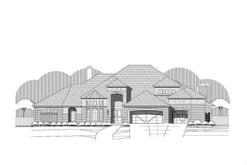 Main image for house plan # 19411