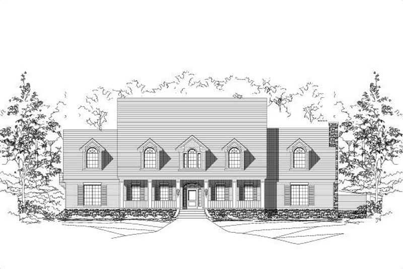 Main image for country house plans # 19211