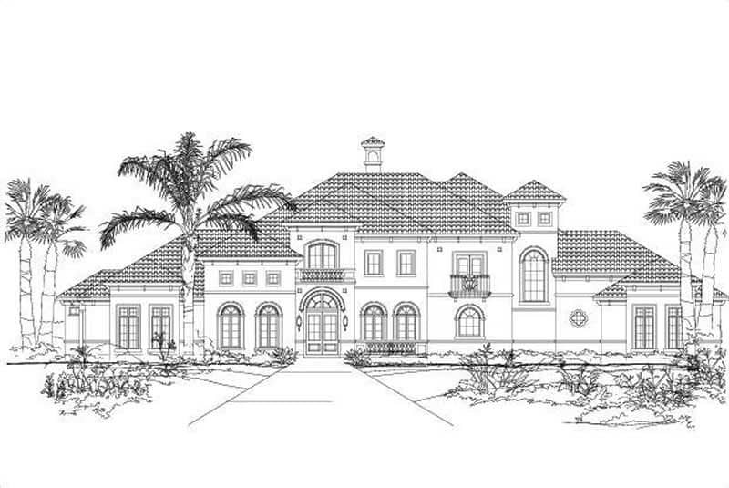Main image for house plan # 15400