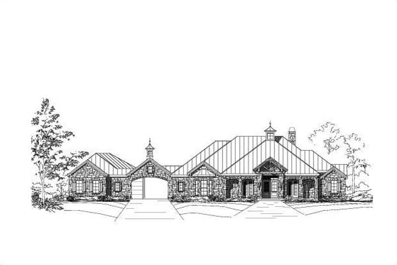 Main image for house plan # 15483