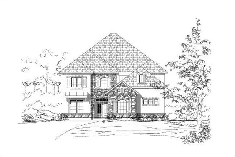 Main image for house plan # 15084