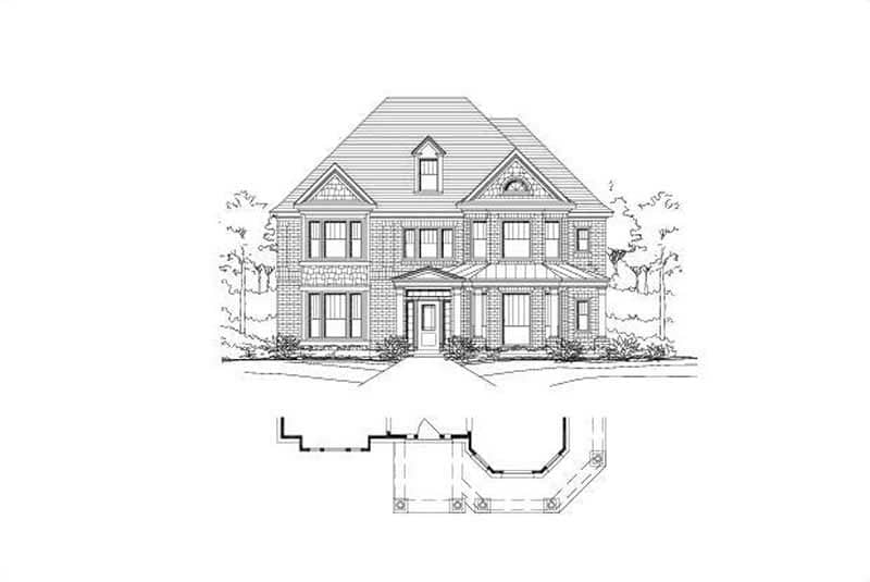 Main image for house plan # 15180