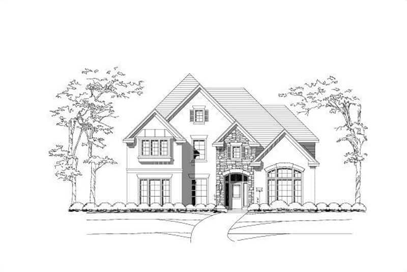 Main image for house plan # 15184