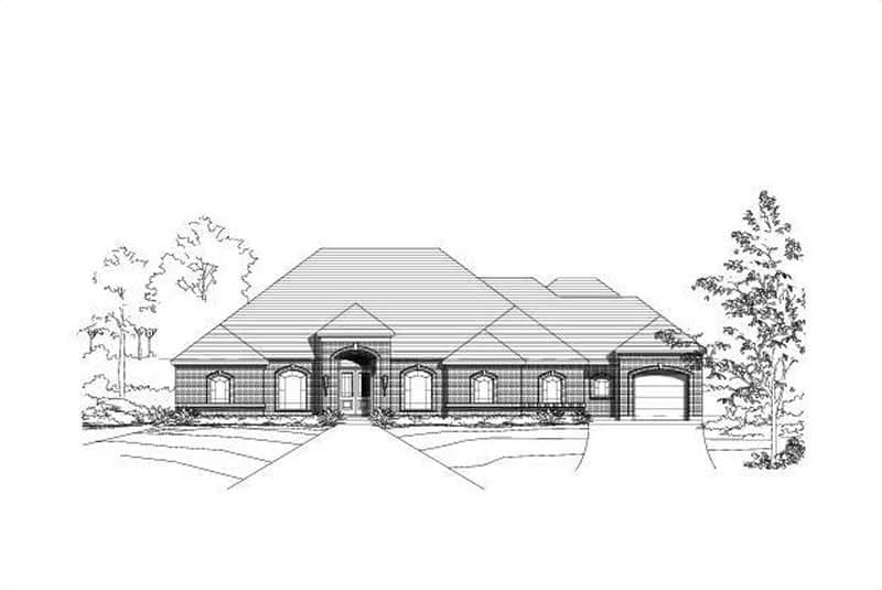 Main image for house plan # 15490