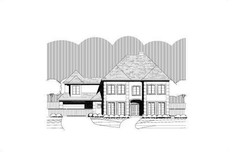 Main image for house plan # 15395