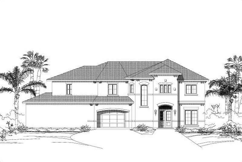 Main image for house plan # 15766