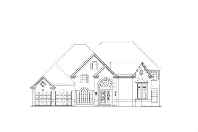 Main image for house plan # 15643