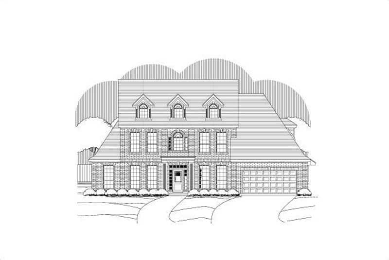 Main image for house plan # 15153