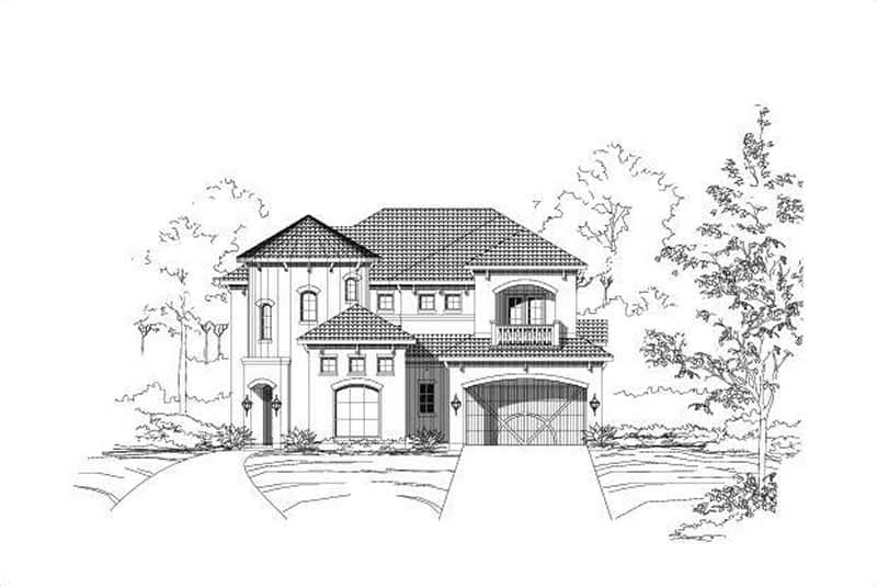 Main image for house plan # 15025