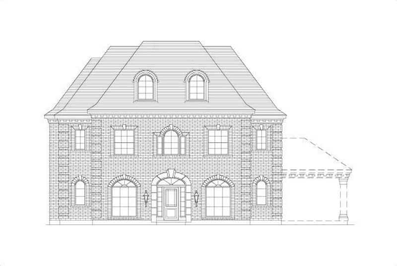 Main image for house plan # 15738