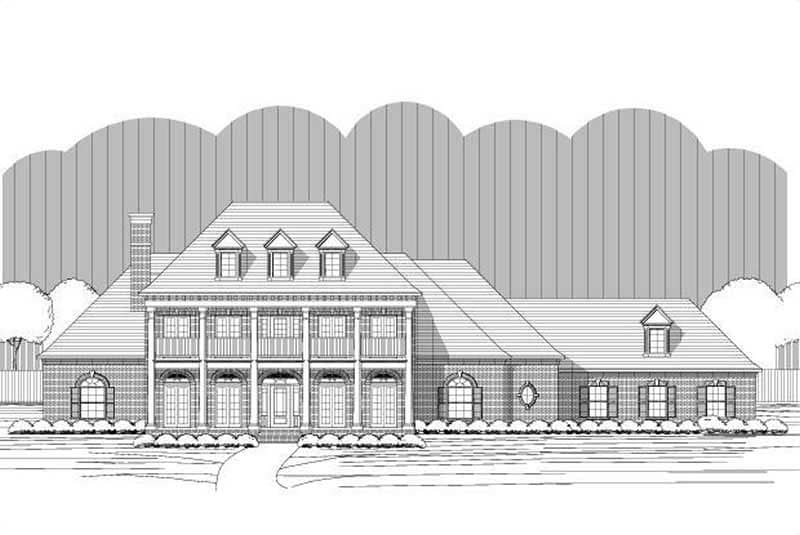 Main image for luxury house plans # 19723