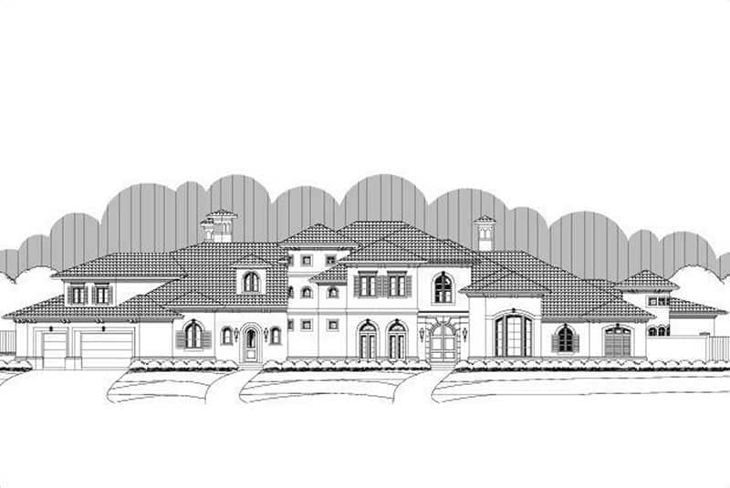 Main image for luxury house plans # 19724