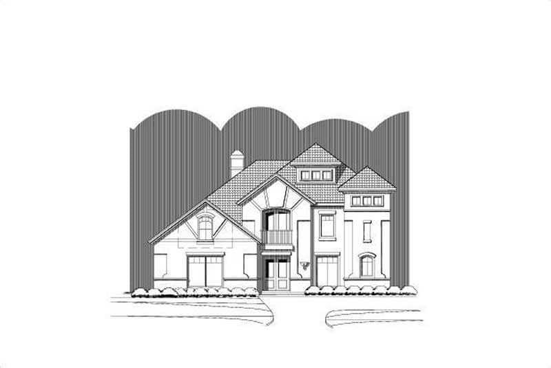 Main image for house plan # 15675