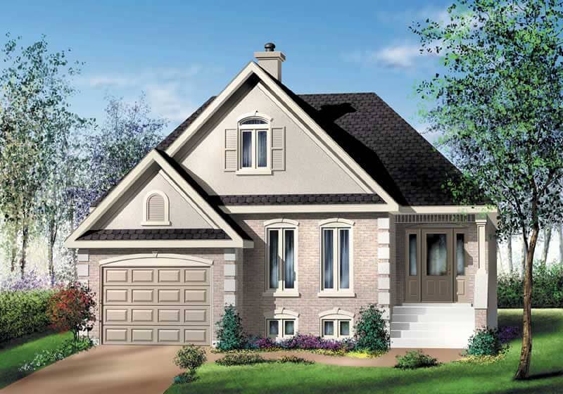 Craftsman home (ThePlanCollection: Plan #157-1037)