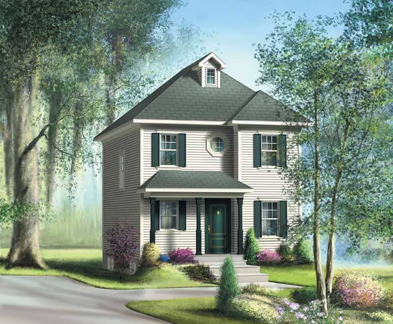 Main image for house plan # 12985