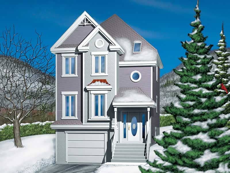 Craftsman home (ThePlanCollection: Plan #157-1052)