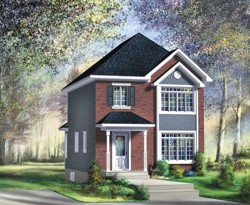 Main image for house plan # 12979