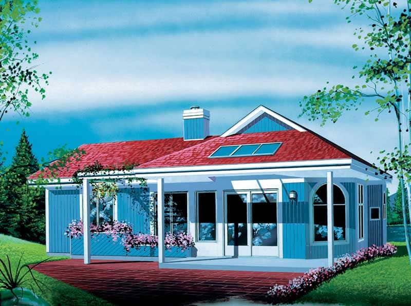 Main image for house plan # 12446