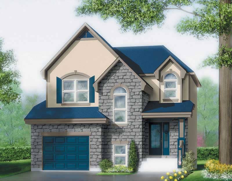 Craftsman home (ThePlanCollection: Plan #157-1226)