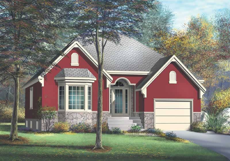 Main image for house plan # 12775
