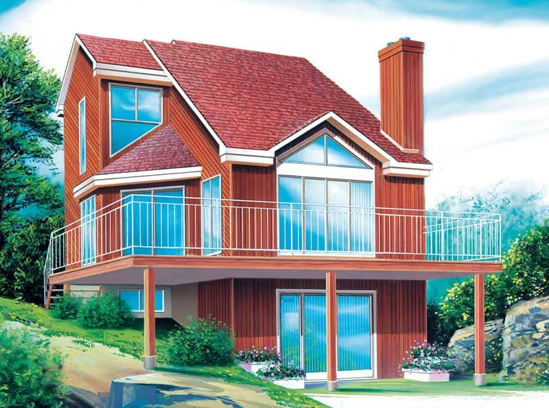 Main image for house plan # 12443