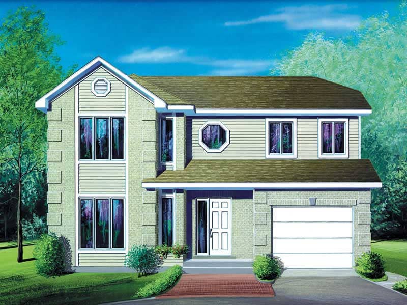 Craftsman home (ThePlanCollection: Plan #157-1526)