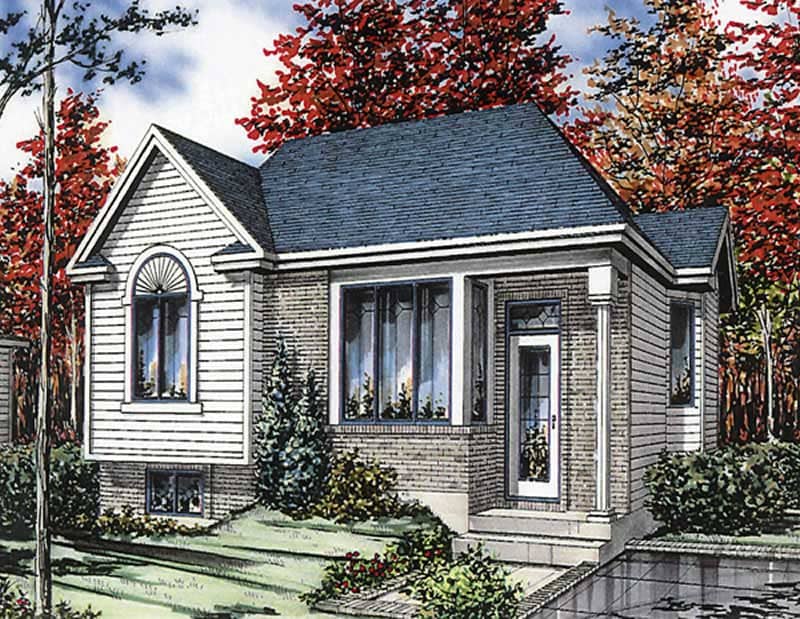 Color Rendering of this house plan