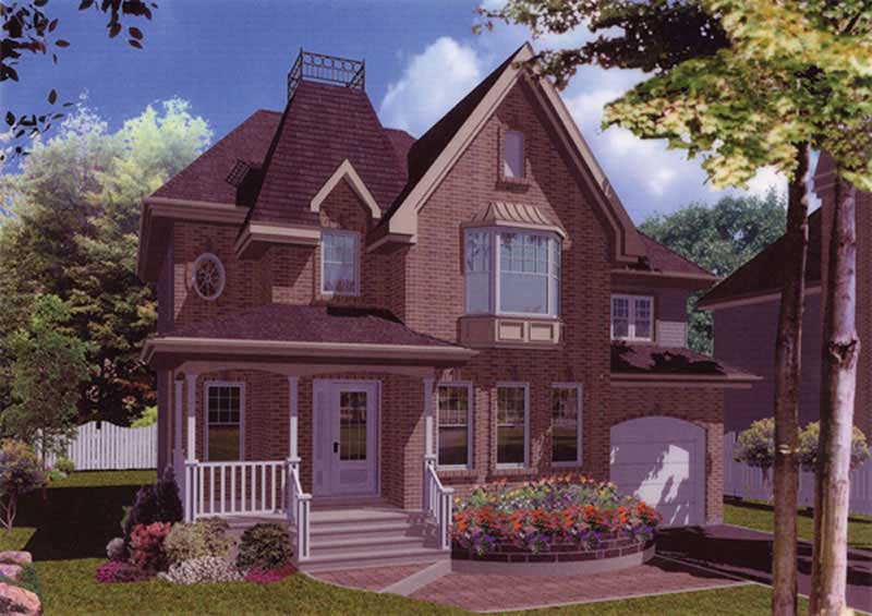 Picture of European House Plans - Home Design PDI486