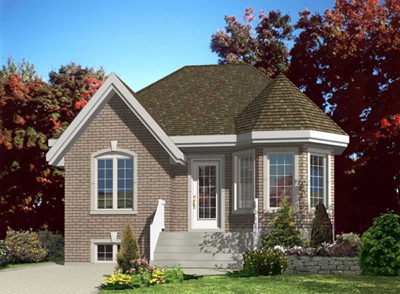 Color Rendering of this house plan