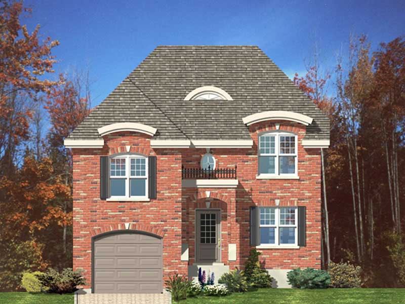 Color Rendering of this house plan