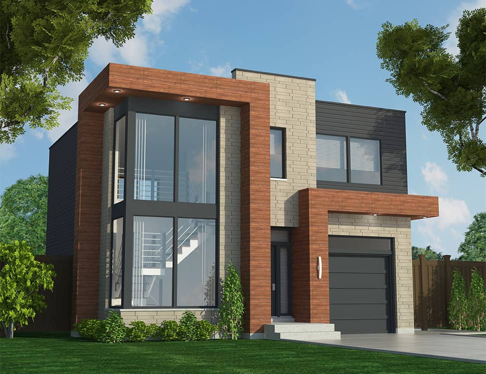 Front elevation of Cottage home (ThePlanCollection: House Plan #158-1310)