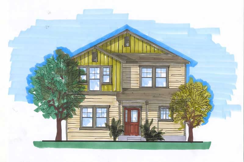 Main image for house plan # 20439