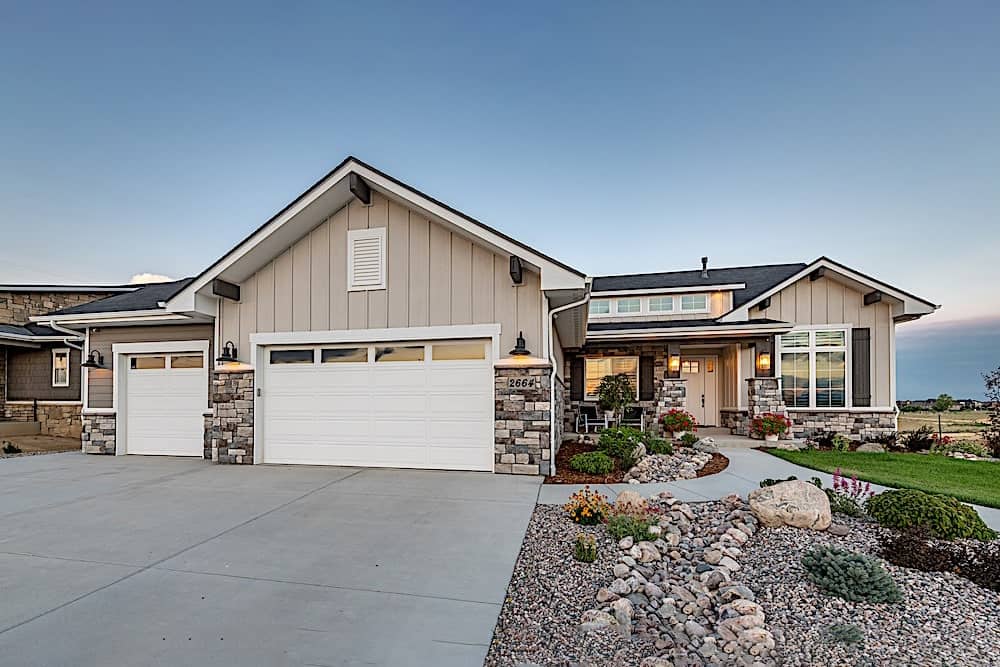 Ranch home (ThePlanCollection: Plan #161-1103)